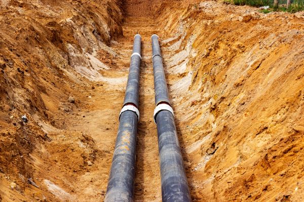 Cost of Water Line Trenching in Ellijay