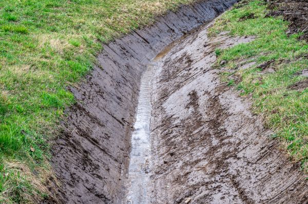 Cost of Drainage Ditch Construction in Ellijay