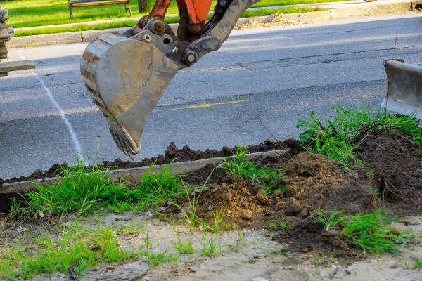 Cost of Sewer Line Trenching in Ellijay