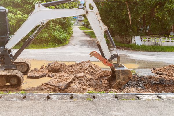 Cost of Water Line Excavation in Ellijay