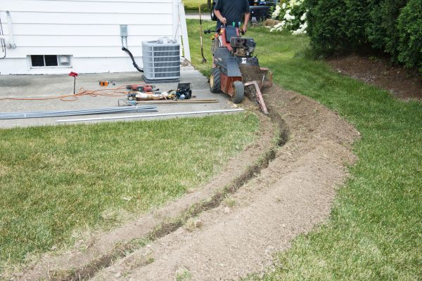 Cost of Electrical Trenching Service in Ellijay